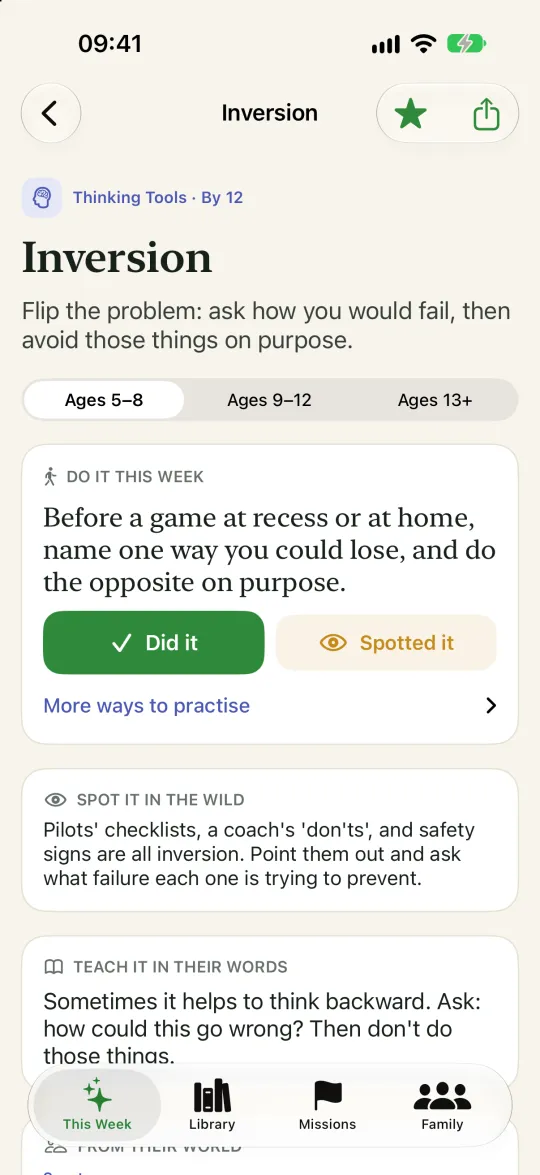 LMK Principles: A practice for every age