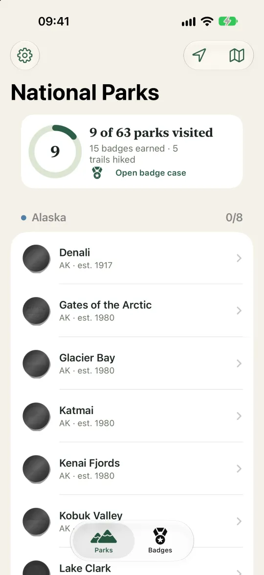 Park Hunt: All 63 national parks